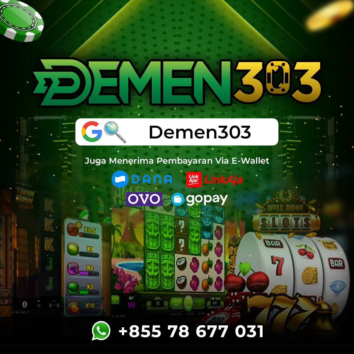 Demen303 Situs Judi Slot Online Terpercaya dan Terbaik 2023